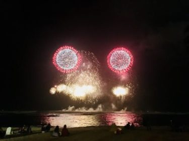 ロイヤル大花火大会 in ワイキキビーチに行ってきた！