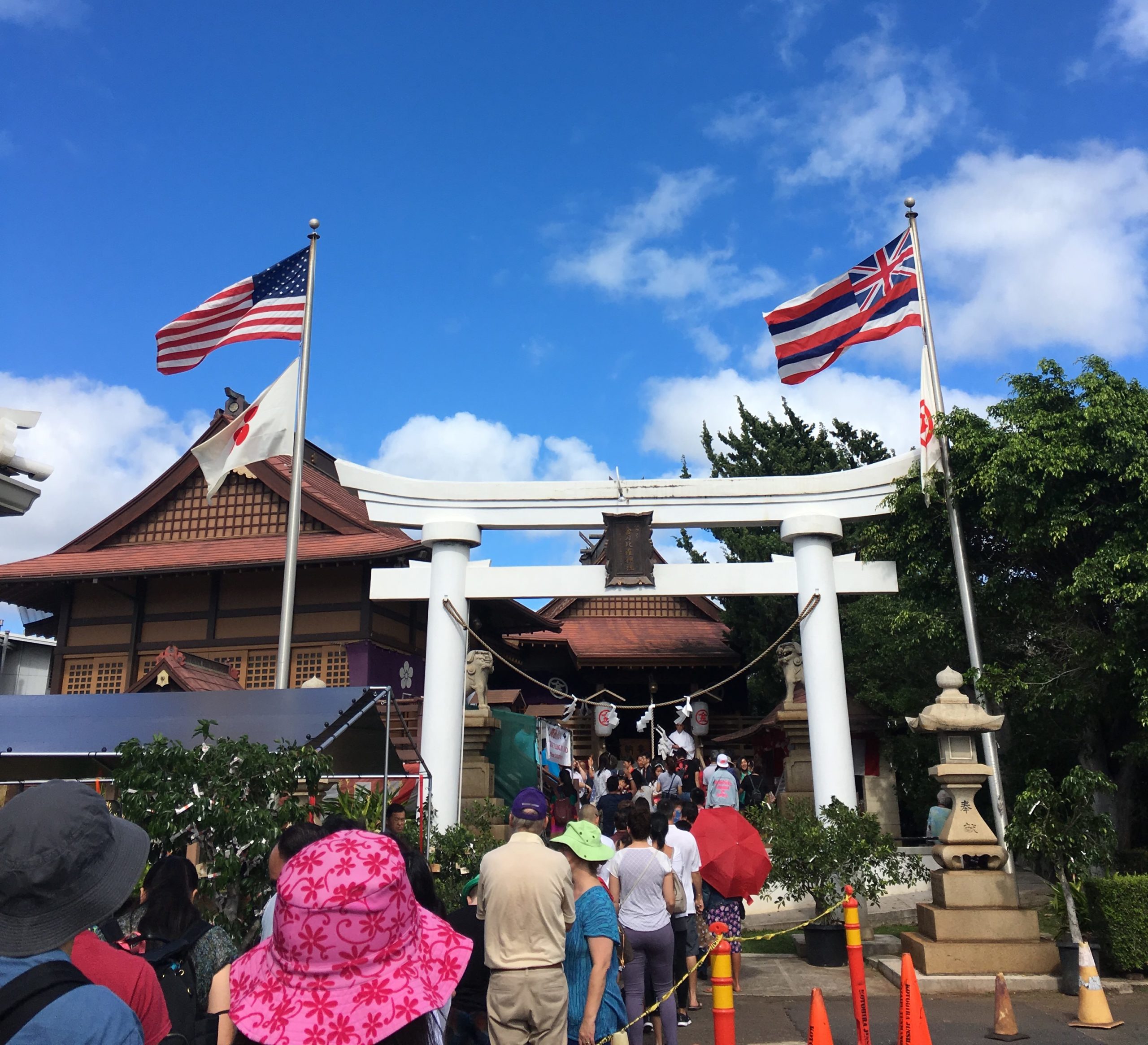 ハワイ太宰府神社・金刀比羅神社初詣