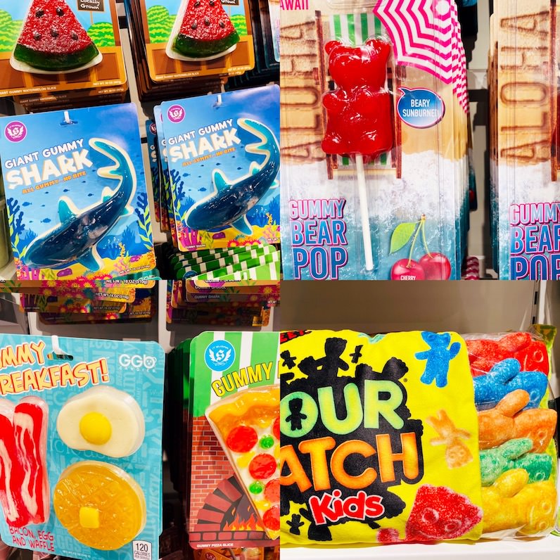 「イッツシュガー／IT’ SUGAR」のグミ売り場