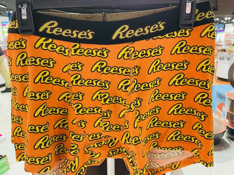 Reese's（リーズ）柄のトランクス