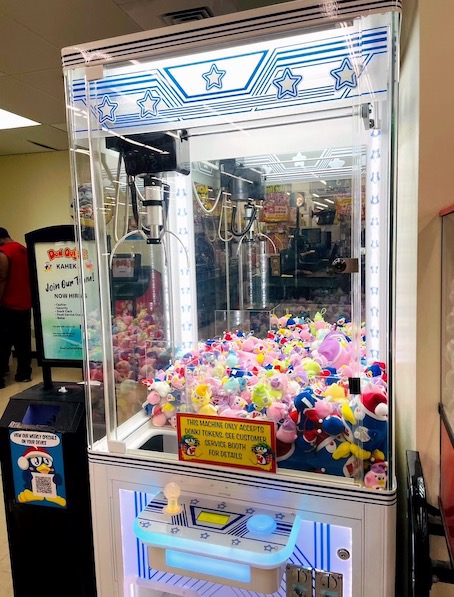 ハワイのドンキホーテのクレーンゲーム