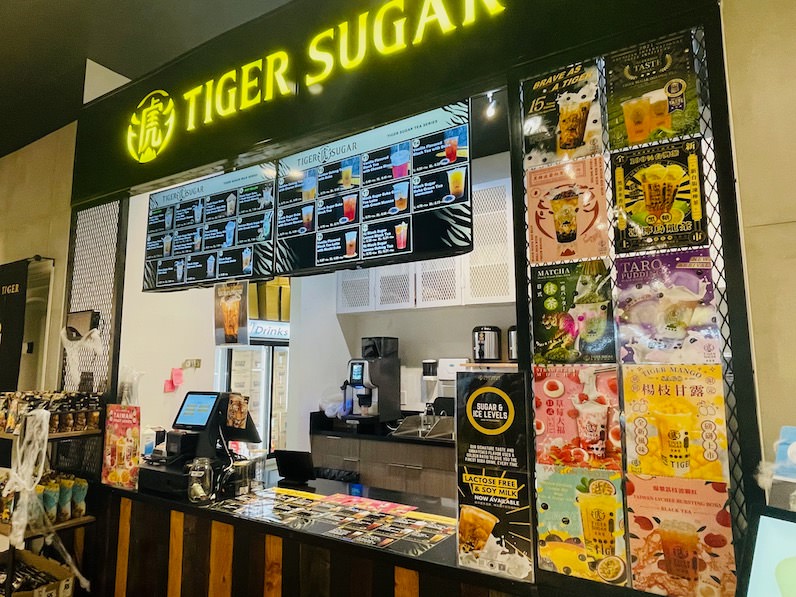 タイガーシュガーアラモアナ店カウンター