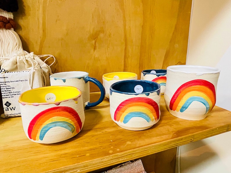 ワードヴィレッジのモリ・バイ・アート・アンド・フリーの商品の湯呑茶碗